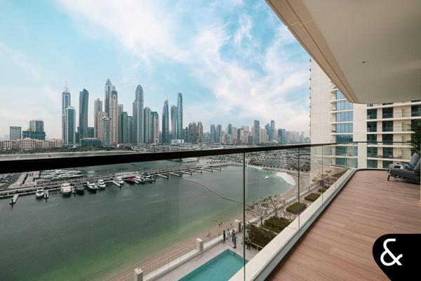 Three Bedroom + Maids | Palm Views | Low Floor